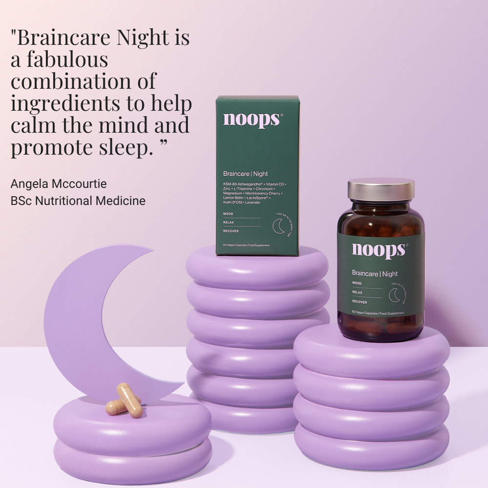 noops nootropics night complex nutritionist quote - calm the mind and promote sleep